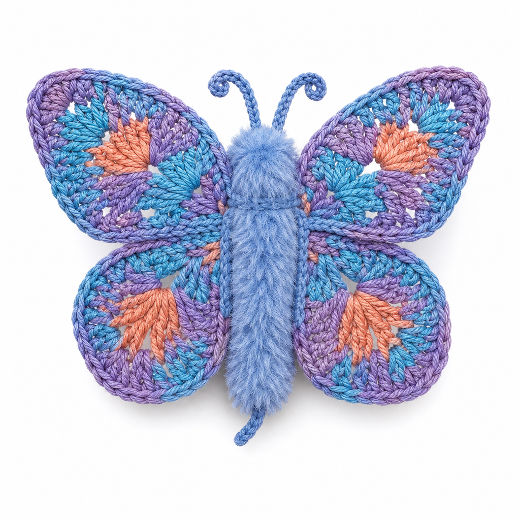 Crochet Butterfly Pattern Bundle 
Easy Amigurumi Butterfly PDF, Instant Download