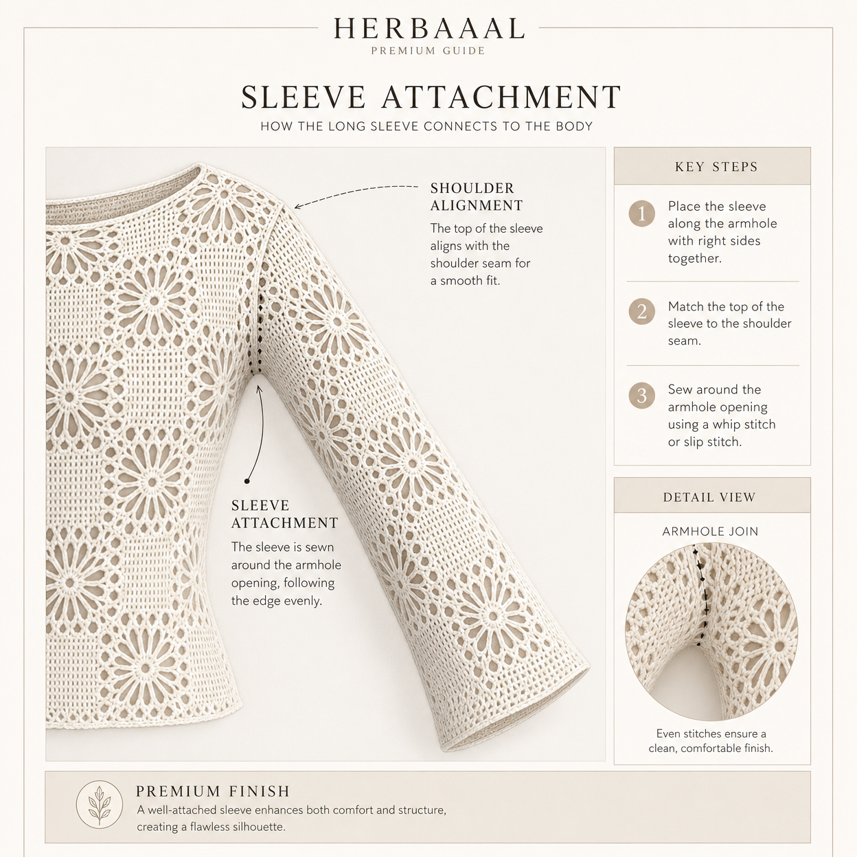 Floral Crochet Top PDF Pattern