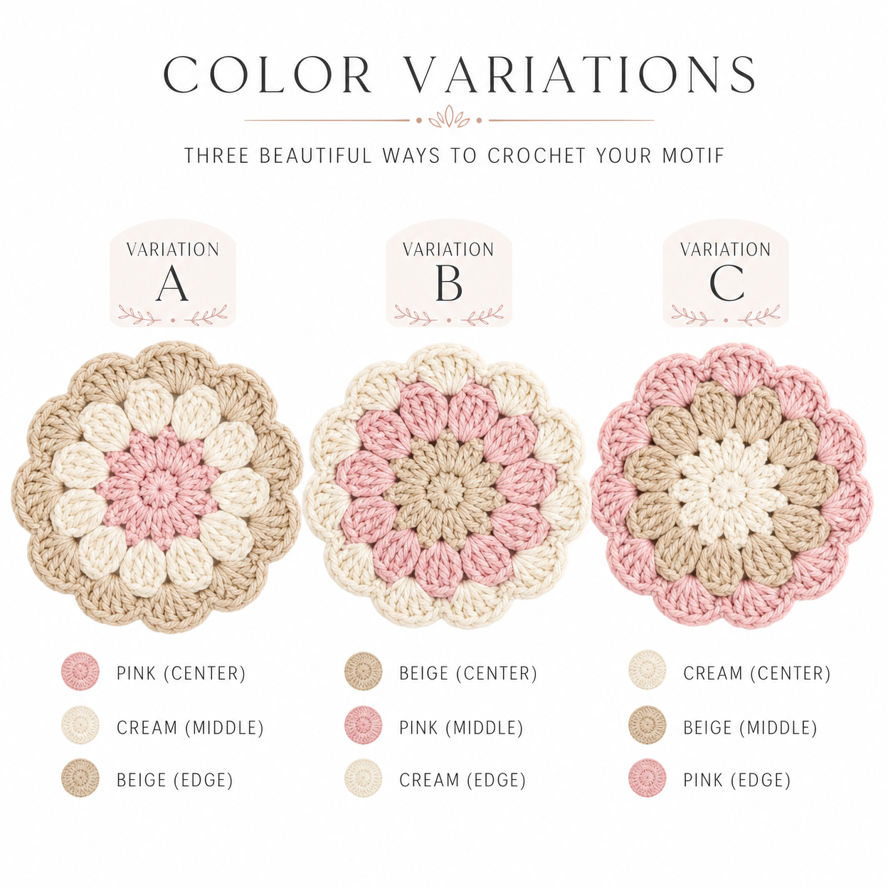 Premium Crochet Scalloped Circle Table Runner Pattern | Easy DIY PDF Download for Elegant Home Decor